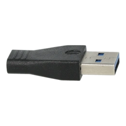 Avax AD601 CONNECT+ USB-A - Type-C átalakító (USB-A x1, Type-C x1, gyors adatátvitel, fekete)
