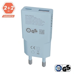 Avax CH641LB Nano Slim hálózati töltő (30W, GaN, USB-C PD3.0, USB-A QC3.0, ultravékony, világoskék)