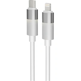 Avax GLOWY CB315 töltő- és adatkábel (2 m, 27W, USB-C - Lightning, puha szilikon, LED világítás, Battery Protection, gyo