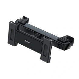 Baseus JoyRide Pro autós tartó (fejtámlára, 4,7–12,3", 47–162 mm, forgatható, fekete)