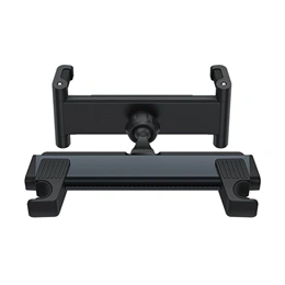 Baseus JoyRide Pro autós tartó (fejtámlára, 4,7–12,3", 47–162 mm, forgatható, fekete)