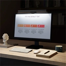 Baseus i-wok monitorlámpa (2800/4000/5500 K, 5 W, USB Type-C táp, USB-A–USB-C kábel, fekete)