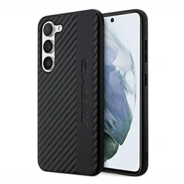 CG Mobile AMG Signature műanyag telefonvédő (karbon minta, dombornyomott, prémium minőség, fekete)