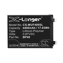 Cameron Sino akku 4400mAh lítium-polimer (3,87V, Poco BP49 kompatibilis, fekete)