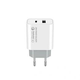 Colorway USB töltőadapter (Type-C PD + USB QC3.0, 20 W, fehér)