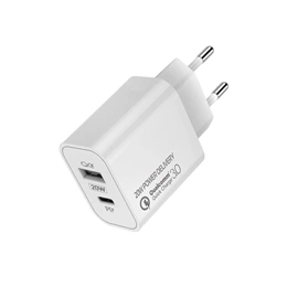 Colorway USB töltőadapter (Type-C PD + USB QC3.0, 20 W, fehér)