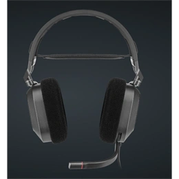 Corsair HS80 RGB USB mikrofonos fejhallgató (USB, 7.1 térhatás, RGB, fekete)