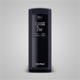 CyberPower VP1600EILCD szünetmentes tápegység (8x C13, 1600 VA, 960 W, line-interaktív, AVR, LCD, USB)