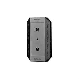 DeepCool ventilátor hub FH-10 (belső, 10 portos, PWM, 4-tűs csatlakozó ×10, SATA táp, 80×46×15 mm, fekete)