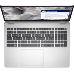 Dell Pro 16 (16", AMD Ryzen AI 7 350, 16GB RAM, 512GB M.2, AMD Radeon 760M, Windows 11 Pro, ezüst)