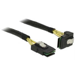 Delock Mini SAS SFF-8087 adatkábel (Mini SAS x4 36 tűs SFF-8087 M/M, 1 m, 6 Gb/s, belső)