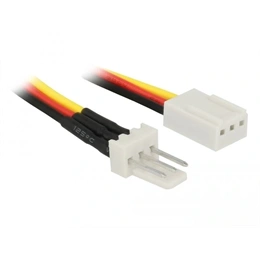 Delock Power tápkábel hosszabbító (3 pin M/F, 0,6 m)
