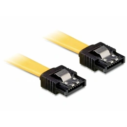 Delock SATA 3 F/F adatkábel (0,1 m, sárga)