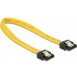 Delock SATA 3 F/F adatkábel (0,2 m, sárga)