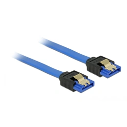 Delock SATA 3 F/F adatkábel (0,5 m, 6 Gb/s, 26 AWG, kék)