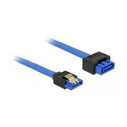 Delock SATA 3 M/F adatkábel hosszabbító (0,5 m, 6 Gb/s, kék)