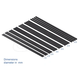 Delock hőre zsugorodó csőkészlet 28 db (200 mm, poliolefin, 2:1 zsugorodás, 70–125 °C,)