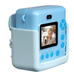 Denver KPC-1363BU digitális gyerekkamera + hőnyomtatás (2" LCD, 2 MP CMOS, interpolálva 20 MP, 1080p, MicroSD max 128 GB