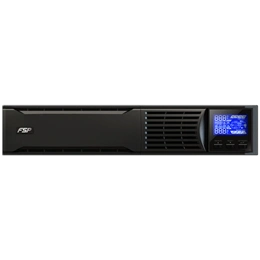 FSP Champ 2000VA Rack szünetmentes tápegység (1800W, LCD, menedzselhető, USB 2.0, soros port, 3x CEE7 aljzat)