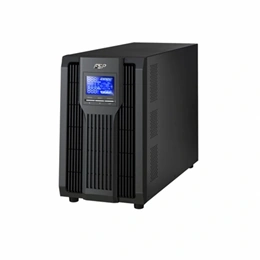 FSP Champ 2000VA online szünetmentes (1800W, LCD, menedzselhető, USB, RS-232, 4× C13 aljzat)