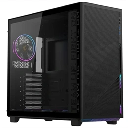 Gigabyte AC400G (midi torony, ATX, üvegfalú, tápegység nélkül, fekete)
