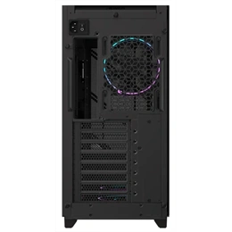 Gigabyte AC400G (midi torony, ATX, üvegfalú, tápegység nélkül, fekete)