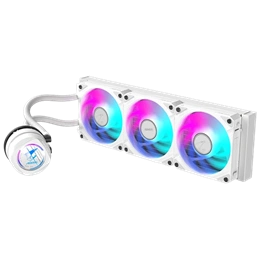 Gigabyte Aorus Waterforce II 360i CPU vízhűtés (360 mm, 3×120 mm ARGB ventilátor, 800-2300 RPM, pumpa 1600-3400 RPM)
