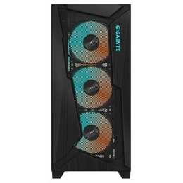 Gigabyte C301G V2 (midi torony, ATX, tápegység nélkül, üvegfalú, fekete)