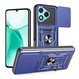Gigapack Defender szilikon telefonvédő (ütésállóság, tartógyűrű, kameravédő, kék)