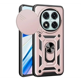 Gigapack Defender szilikon telefonvédő (ütésállóság, tartógyűrű, kameravédő, rozéarany)