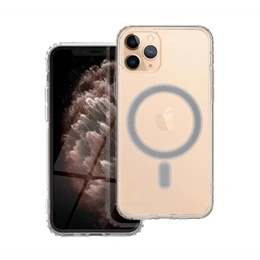 Gigapack szilikon telefonvédő (MagSafe, ütésállóság, átlátszó)