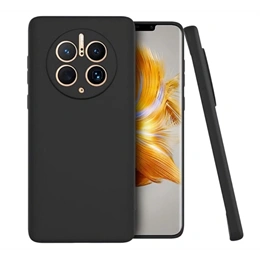 Gigapack szilikon telefonvédő (matt, csúszásmentes, precíz kivágások, fekete)