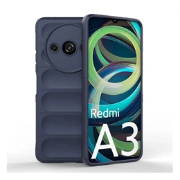 Gigapack szilikon telefonvédő (ütésálló, kameravédő, 3D, sötétkék)