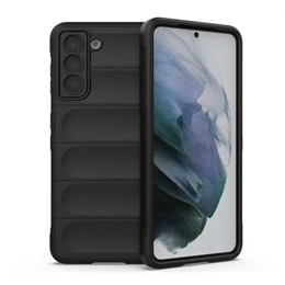 Gigapack szilikon telefonvédő (ütésállóság, kameravédő, 3D, fekete)
