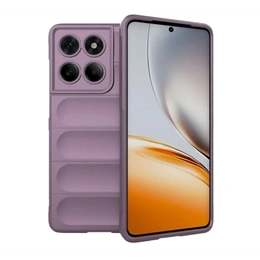 Gigapack szilikon telefonvédő (ütésállóság, kameravédő, 3D, lila)