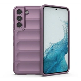 Gigapack szilikon telefonvédő (ütésállóság, kameravédő, 3D, lila)