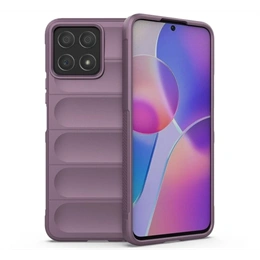 Gigapack szilikon telefonvédő (ütésállóság, kameravédő, 3D, lila)