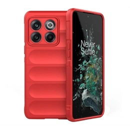 Gigapack szilikon telefonvédő (ütésállóság, kameravédő, 3D, piros)