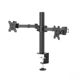 Hama 118494 dupla monitorkar (full motion, 2x 13-35", VESA 75x75, 100x100, max 15 kg/kar, fekete)