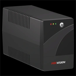 Hikvision DS-UPS1000-R 1000VA/600W line-interaktív szünetmentes (2 Schuko, fekete)
