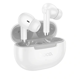 Hoco EQ24 bluetooth fülhallgató sztereo (v5.4, tws, mikrofon + töltőtok, fehér)