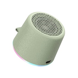 Hoco HC49 bluetooth hordozható hangszóró (v6.0, 8W, LED fény, mágneses, világoszöld)