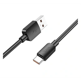 Hoco X96 adatkábel (USB - Type-C, 6A, 100W, PD gyorstöltő, 100cm, fekete)
