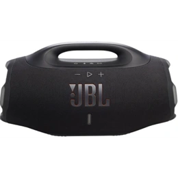 JBL Boombox 4 hordozható Bluetooth hangszóró (Bluetooth 5.4, 2x65W RMS mély, 2x40W RMS magas, IP68, fekete)