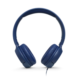 JBL Tune 500 vezetékes fejhallgató (3,5 mm jack, sztereó, mikrofonos, kék)