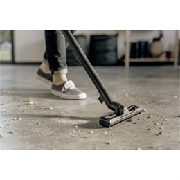 Karcher WD 2 Plus V-15/4/18 nedves-száraz porzsákos porszívó (15 L, 1000 W, műanyag tartály, sárga-fekete)
