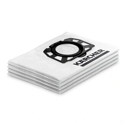 Kärcher WD 2/3 gyapjú porzsák 4 db (230 x 200 x 12 mm, fehér)