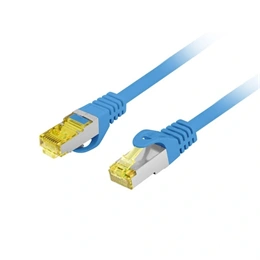Lanberg CAT6a S/FTP patch kábel (2 m, kék, réz, LSZH)