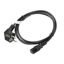 Lanberg CEE 7/7 -> IEC 320 C13 tápkábel (1,8 m, VDE, fekete)