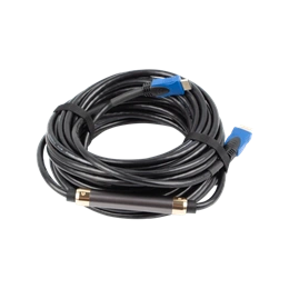 Lanberg HDMI (M/M) v2.0 kábel (20 m, 4K, 18 Gb/s, réz, aranyozott csatlakozó, fekete)